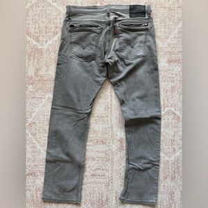 Levi’s Grey Back Zippered Pocket Jeans